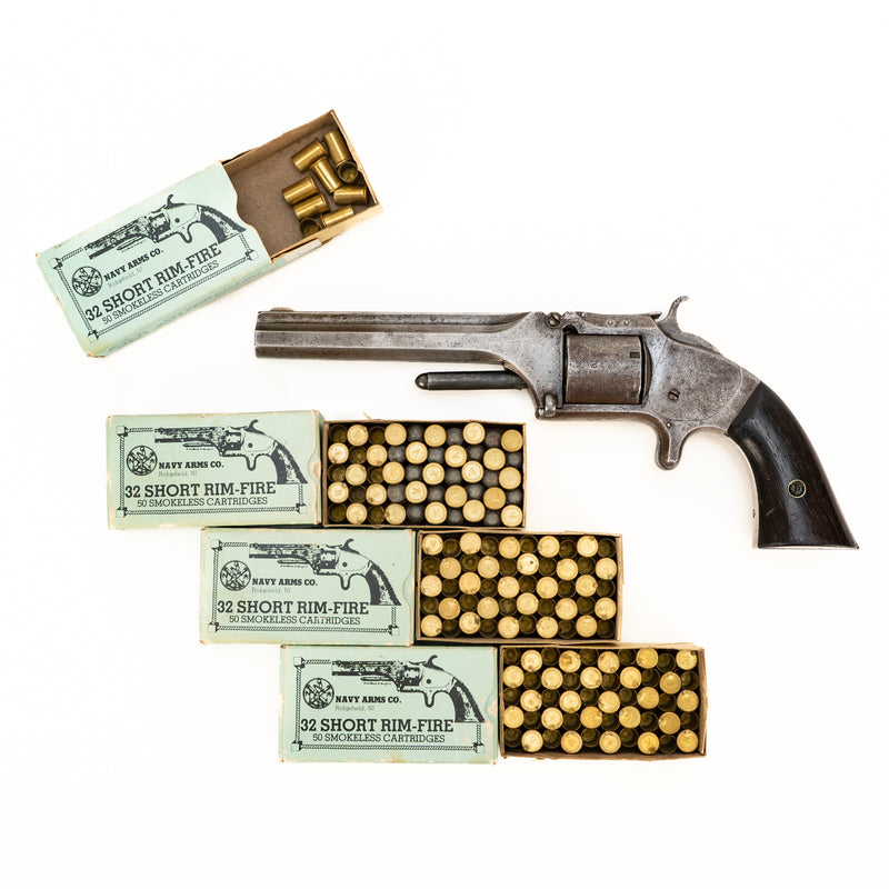 Smith & Wesson Model No. 2 Army Tip-Up Revolver : .32 Short RF