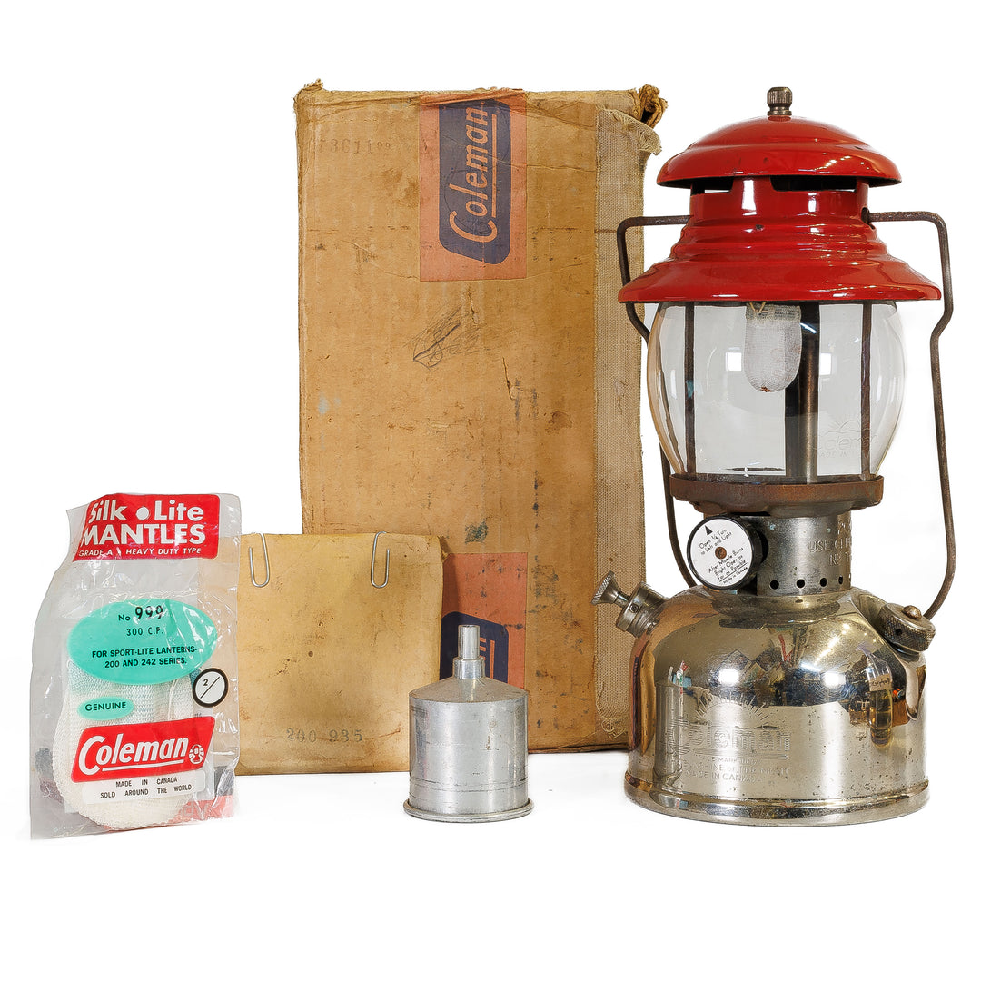 Coleman Model 200 Lantern with Original Box & More