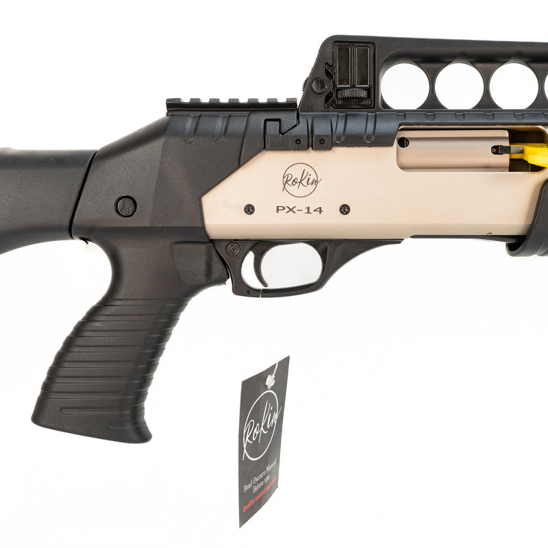 Rokin Model PX-14 Pump Action Shotgun in Case with Manual