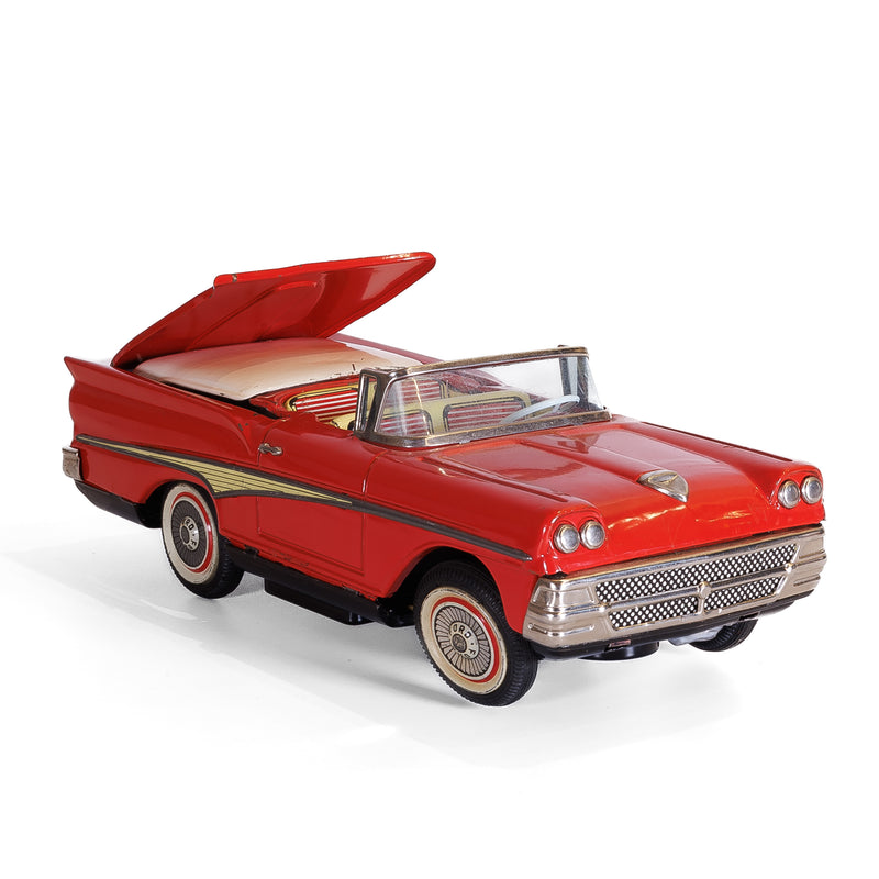 Kosuge 1959 Ford Skyliner Convertible Battery Car : Works!