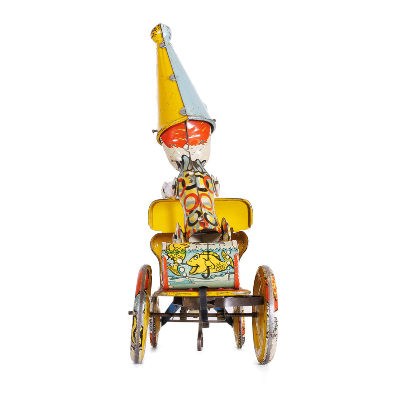 Unique Art Mfg. Artie Clown Car Wind Up Toy