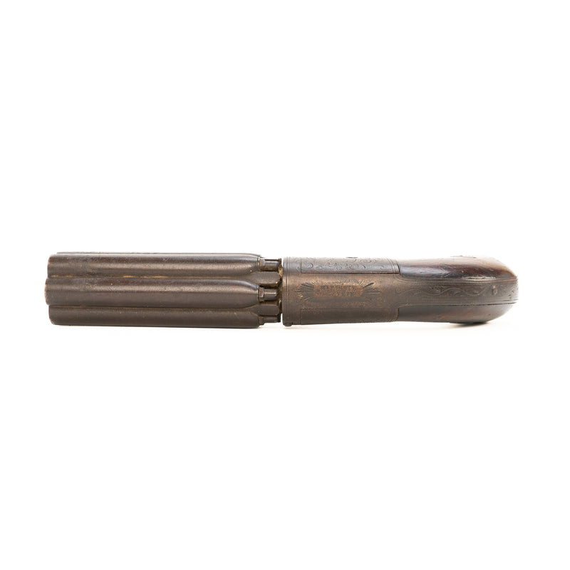 Mariette Brevete 6 Shot Pepperbox Pistol