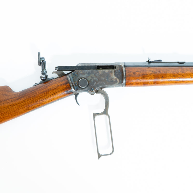 Marlin Model 97 Lever Action Takedown Rifle with Lyman Peep Sight