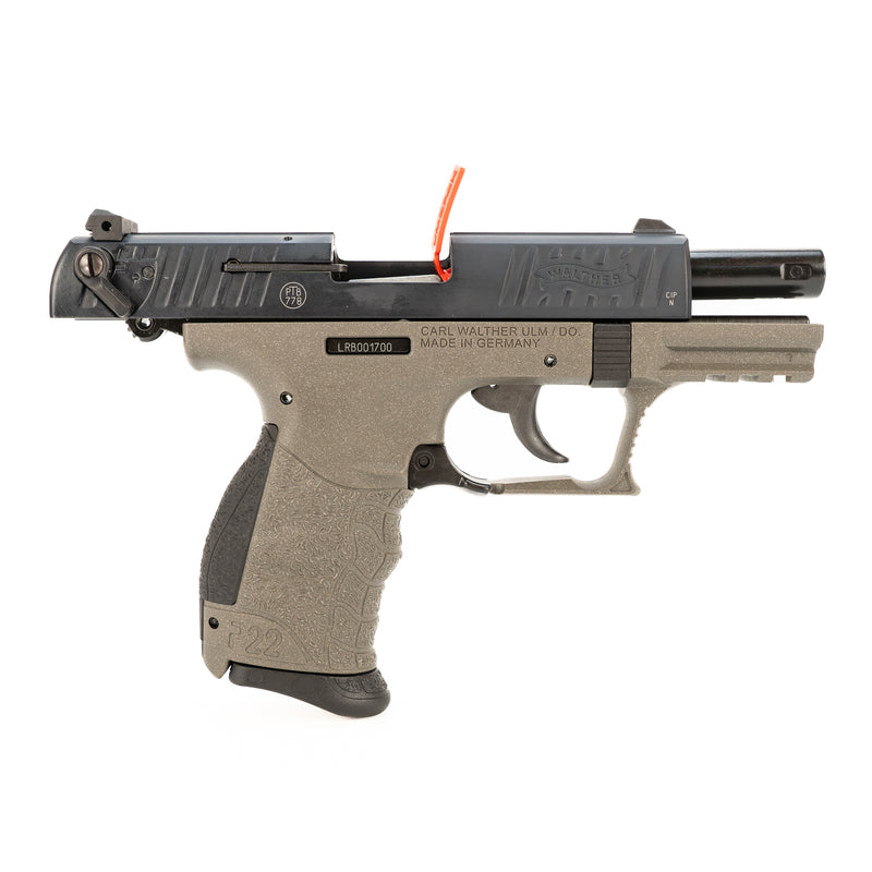 Walther Model P22Q TGR Semi-Auto Blank Firing Pistol (Meteor Grey) : 9mm P.A.K.