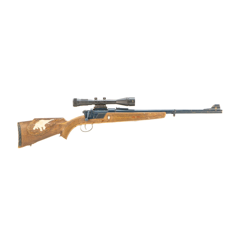 Johnny Eagle Magumba Rifle & Pistol on Wall Plaque