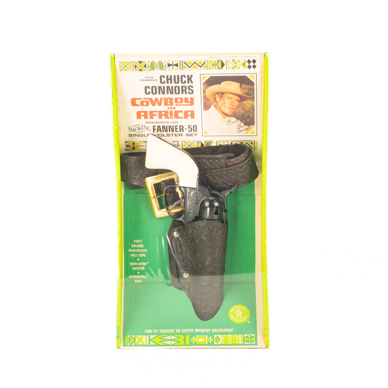 Mattel Cowboy in Africa Dura-Hyde Holster & Cap Gun New in Box
