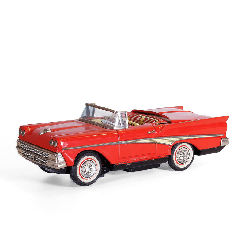 Kosuge 1959 Ford Skyliner Convertible Battery Car : Works!