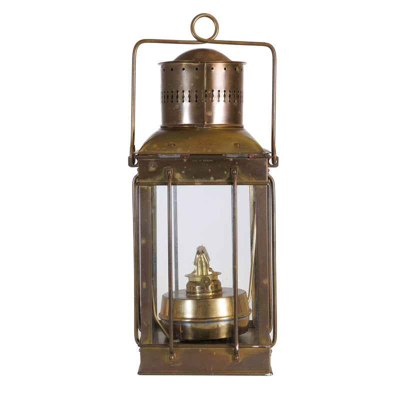 Vintage Brass Marine Lantern