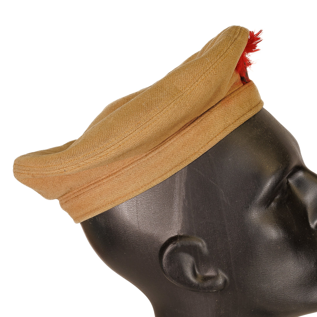 WWI Canadian British Wool Balmoral Tam O Shanter with Black Watch