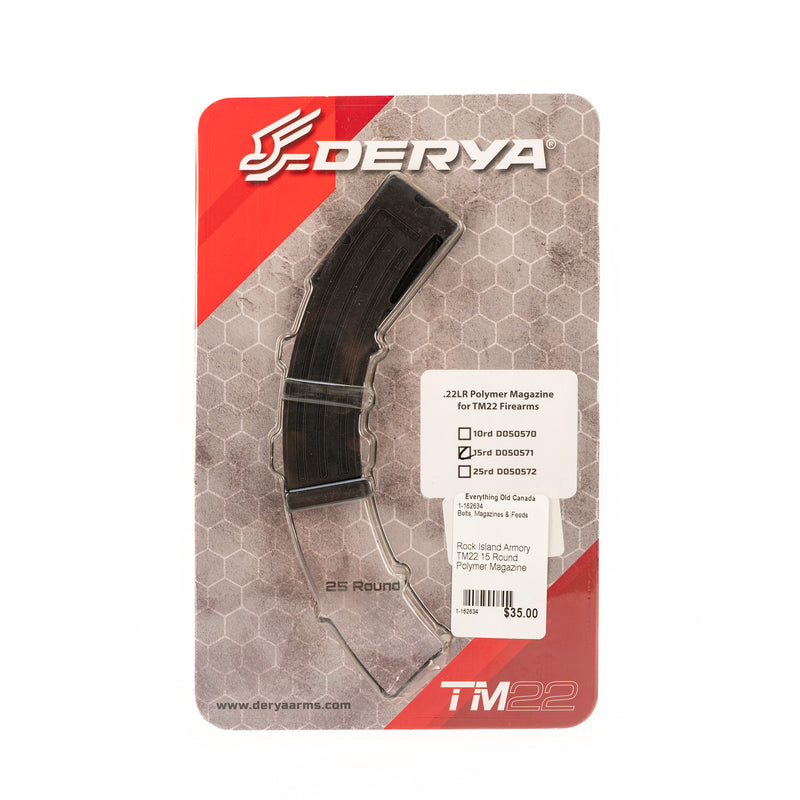 Derya Arms TM22 15 Round Polymer Magazine