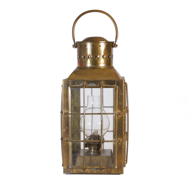 Vintage Brass Chief Light Marine Lantern