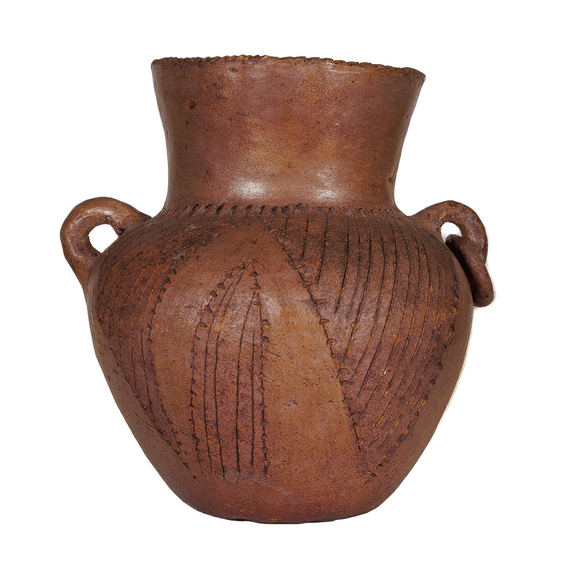 South African Zulu Ceramic Beer Fermenting Pot