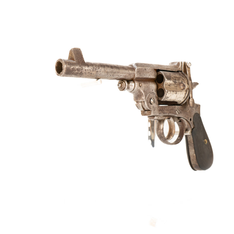 Antique Belgian J. Warnant 11mm Top Break Revolver