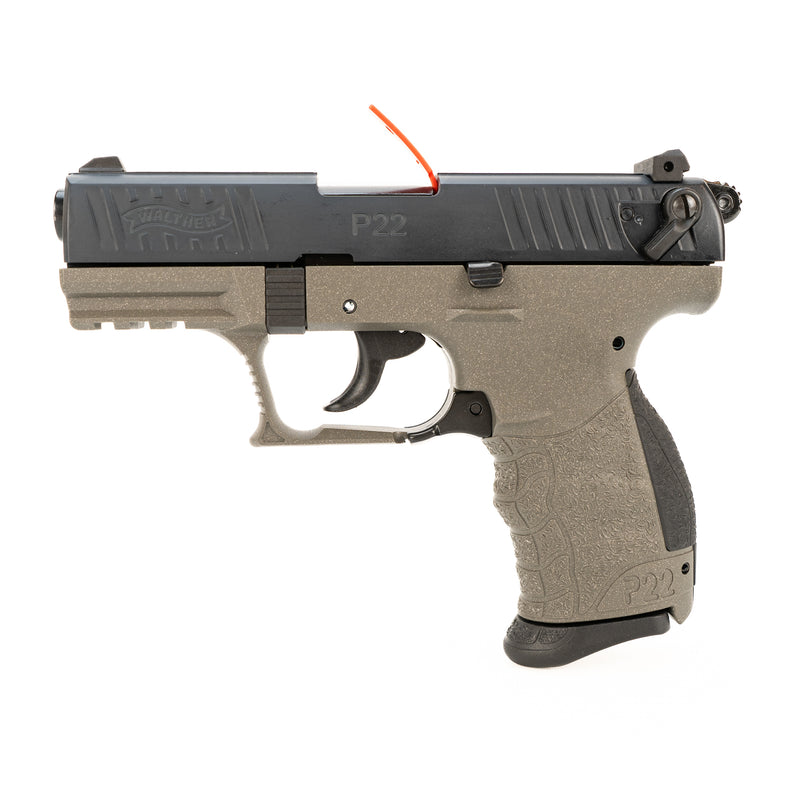 Walther Model P22Q TGR Semi-Auto Blank Firing Pistol (Meteor Grey) : 9mm P.A.K.