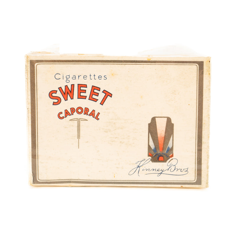 WWII Canadian British Active Service Only Sweet Caporal Cigarette Packet - SEALED