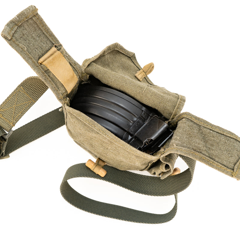 7.62x39 Drum Magazine with Carrying Bag : Pinned to 5 Rounds