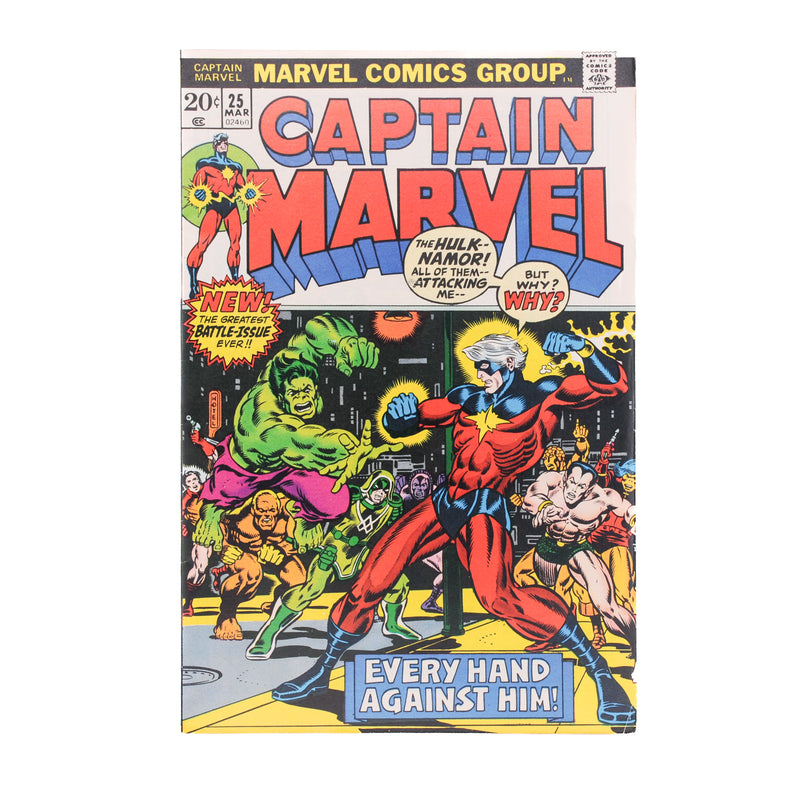 Captain Marvel Volume 1, Issue 