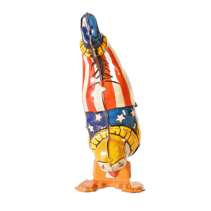 J. Chein Wind Up Handstand Walking Clown : Works!