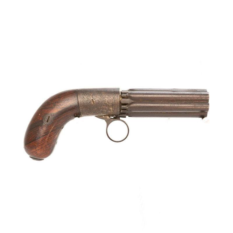 Mariette Brevete 6 Shot Pepperbox Pistol