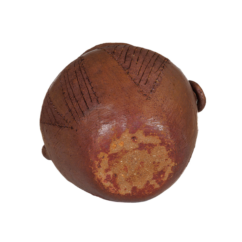 South African Zulu Ceramic Beer Fermenting Pot