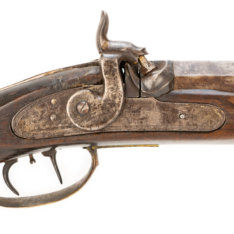 T. Nichol Pre-Confederation Black Powder Percussion Rifle