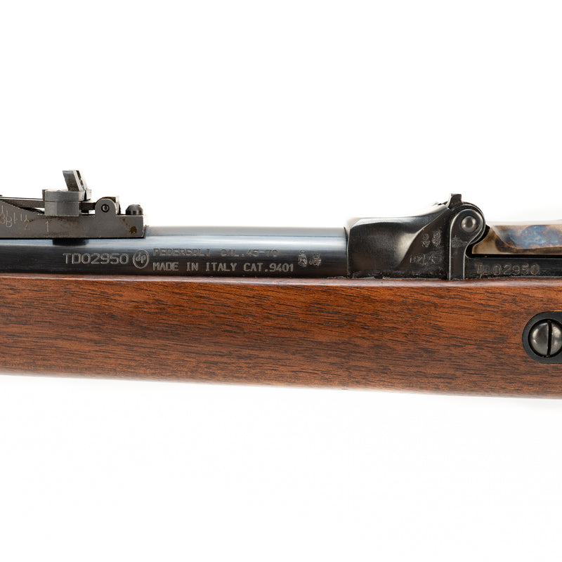 Pedersoli Springfield M1873 Trapdoor Carbine 45-70 w/ Target Sights