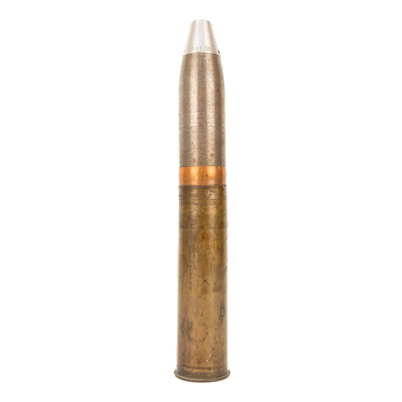 WWII British No. I Mk. II 2 Pounder Shell & Projectile