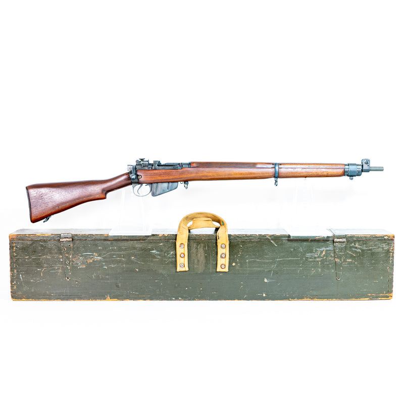 Enfield C No.7 Mk. 1 1944 Long Branch .22 Cal Training Rifle with Transit Case