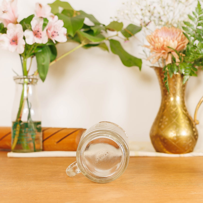 Glass Chopper Jar with Measuring Base