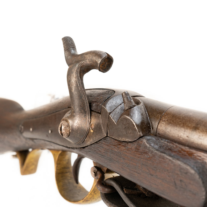 Nepalese Brunswick Percussion Cap Black Powder Rifle : .75 Cal Belted Ball