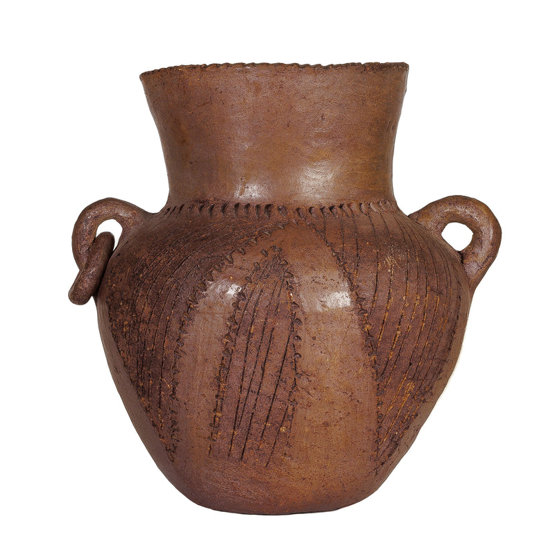 South African Zulu Ceramic Beer Fermenting Pot