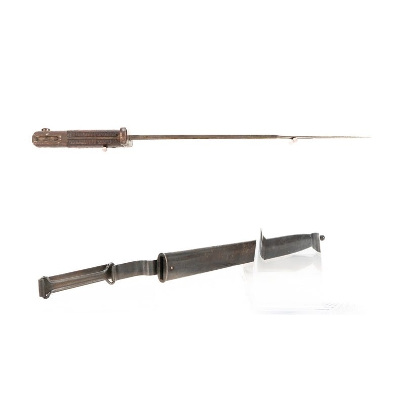 U.S. M1892 Krag Bayonet with Scabbard : Dated 1903