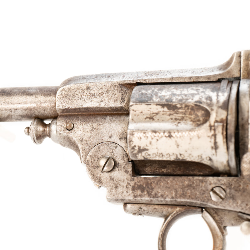 Antique Belgian J. Warnant 11mm Top Break Revolver