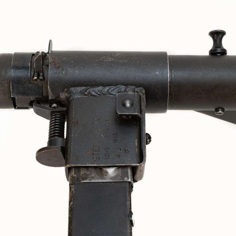 PROHIBITED WWII Sten Mk.II Long Branch Machine Gun : 9mm