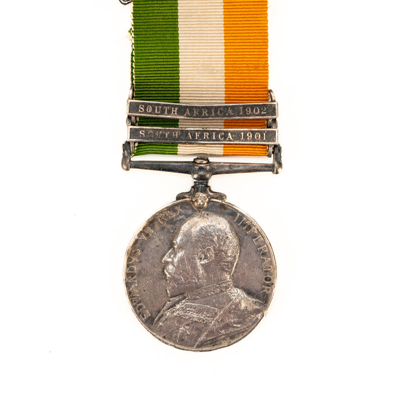 Boer War Medal Group : Named Pte./Sjt. W.E. Higgs Leicester Regt.