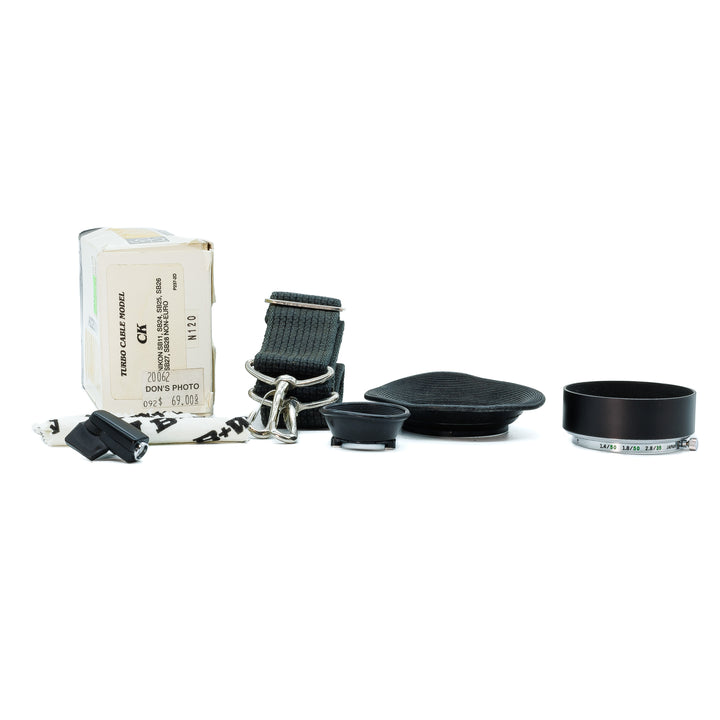 Olympus OM-2 System with 3 Lenses, Motor Drive, Filters