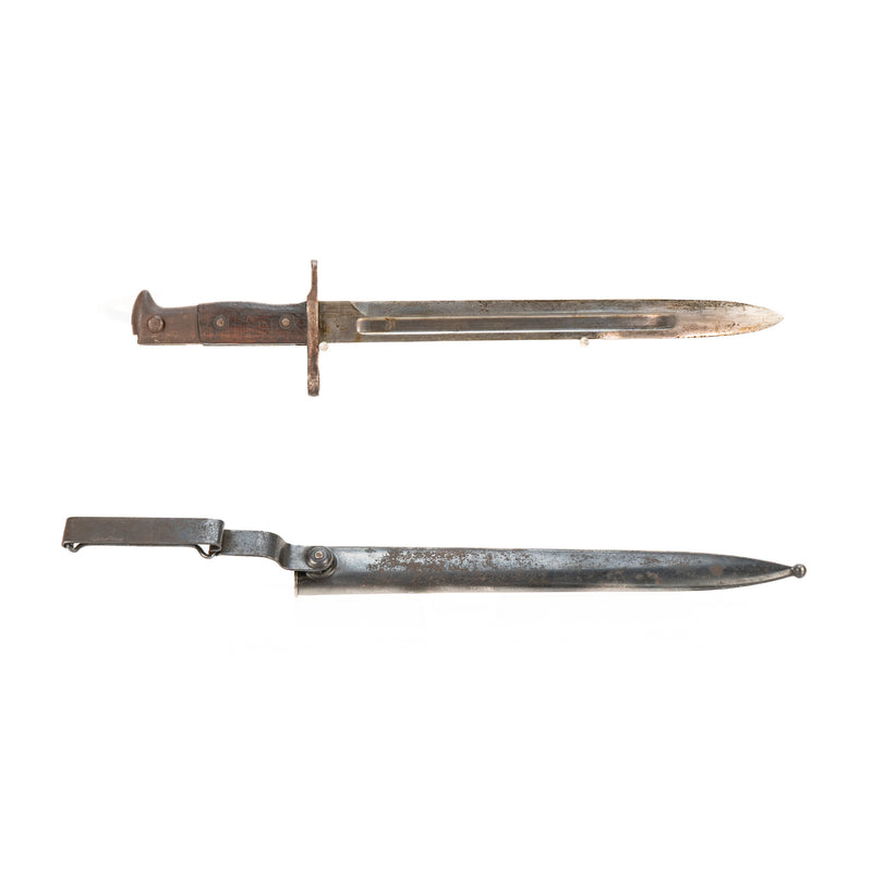 U.S. M1892 Krag Bayonet with Scabbard : Dated 1903