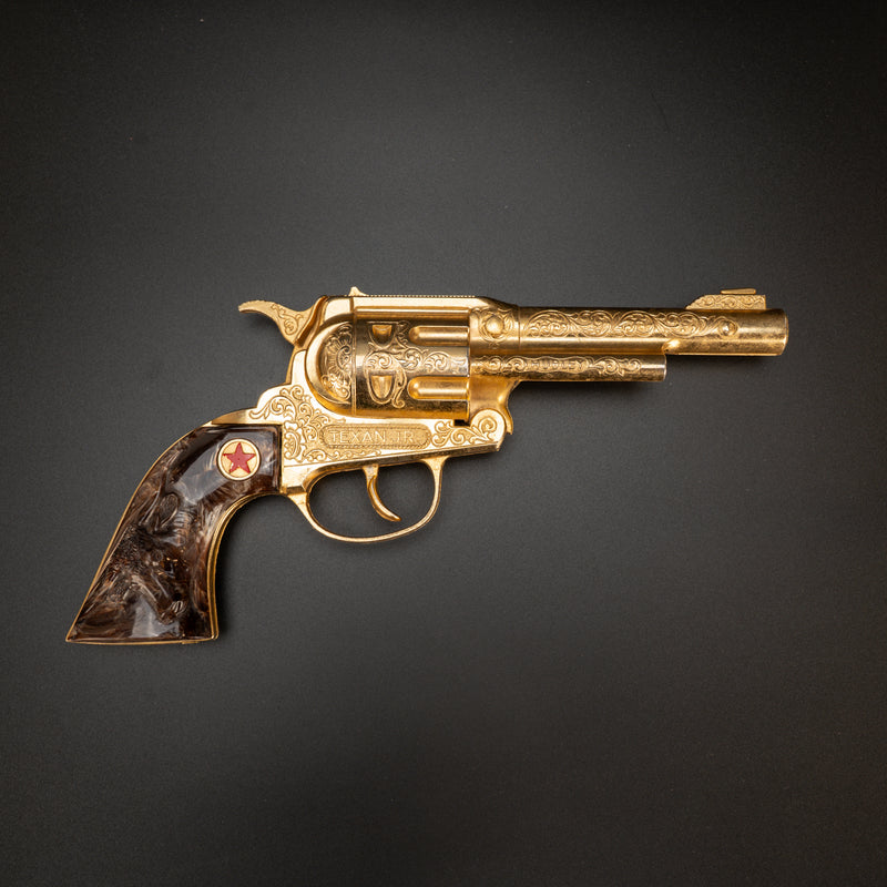 Hubley Texan Jr. GOLD Cap Gun