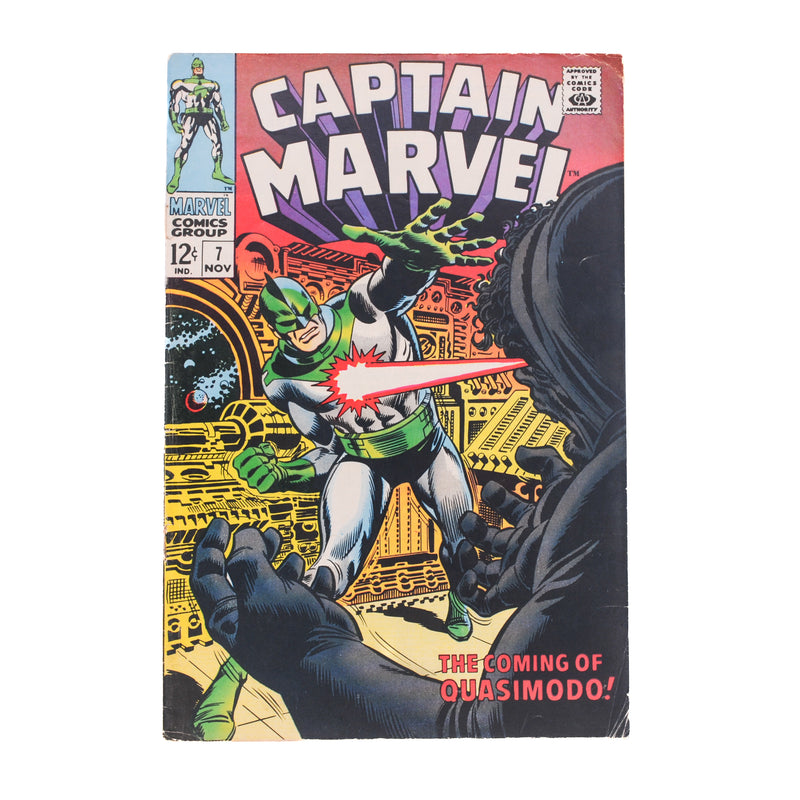 Captain Marvel Volume 1, Issue 