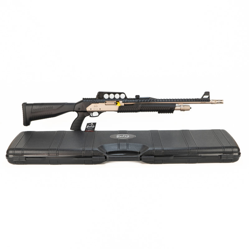 Rokin Model PX-14 Pump Action Shotgun in Case with Manual