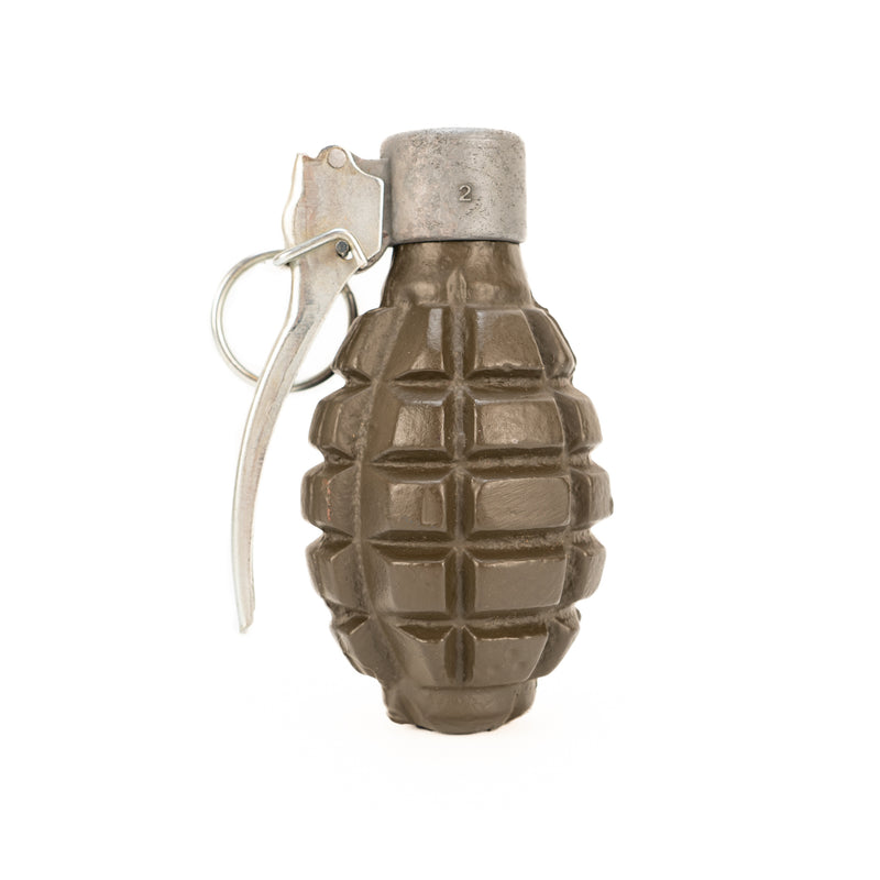INERT WWII Polish WZ33 Fragmentation Hand Grenade