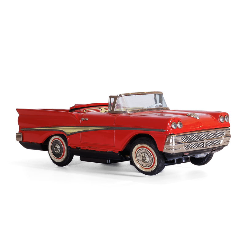 Kosuge 1959 Ford Skyliner Convertible Battery Car : Works!