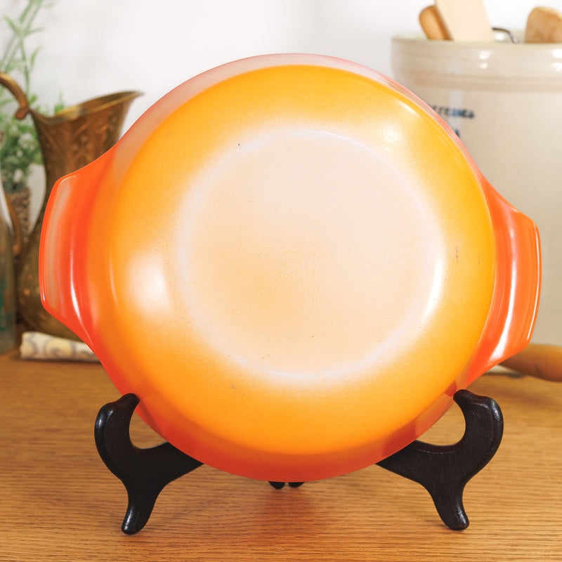 Anchor Hocking Fire King Orange Ombre 1.5 Quart Casserole