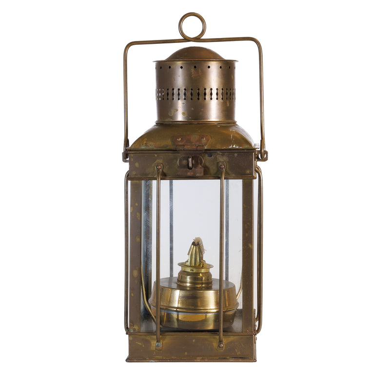 Vintage Brass Marine Lantern