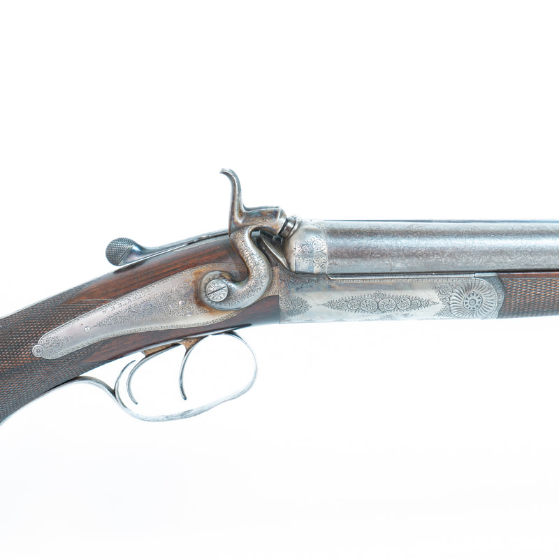 W.B. Barratt Double Barrel Boxlock Combination Gun