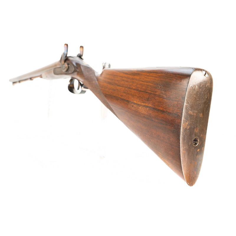J. Grainger Double Barrel Percussion Muzzle Loading Shotgun