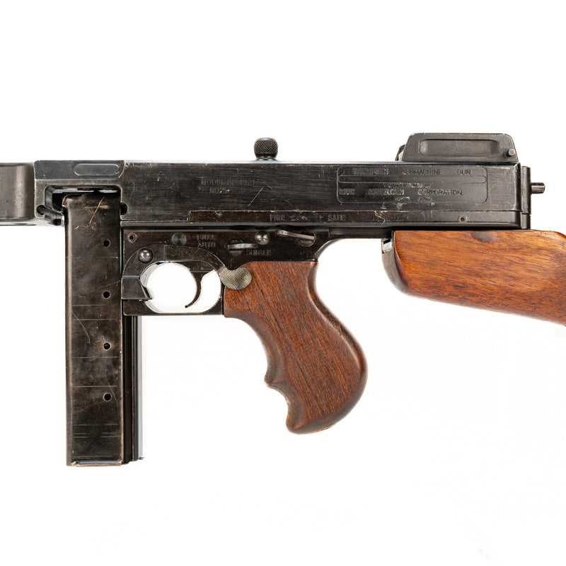 WWII Thompson SMG Plug Fire Cap Gun by MGC, Japan