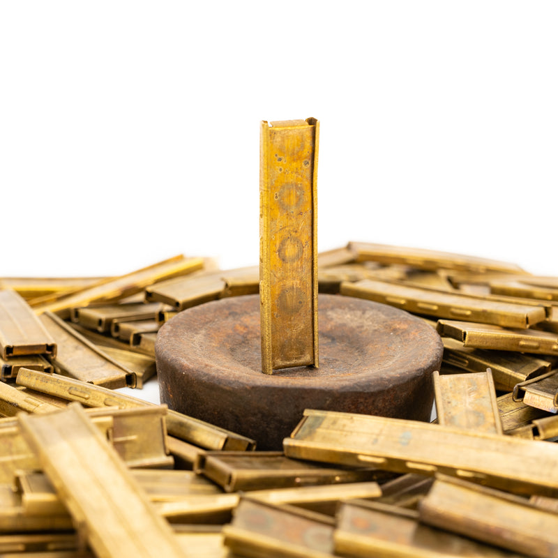 Brass Turkish 8mm Mauser 5 Round Stripper Clip