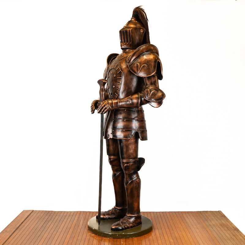 Life Sized Medieval Knight with Sword