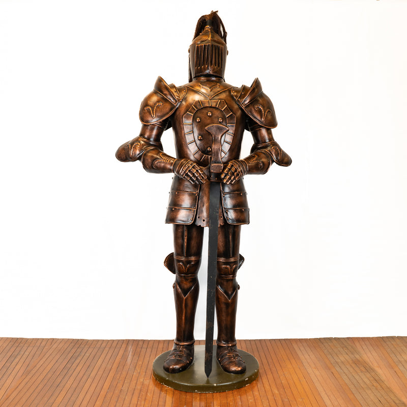 Life Sized Medieval Knight with Sword